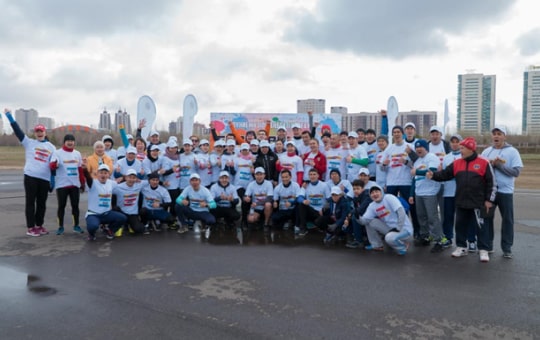 Работники АО «Энергоинформ» приняли участие в марафоне, посвященном Всемирному дню охраны труда